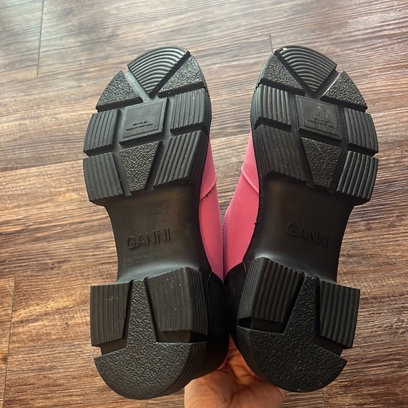 Ganni | Platform Round Toe Rubber Sole Casual Style Street Style size 39 - Picture 4 of 8